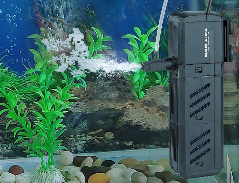 Photo of an internal aquarium filter